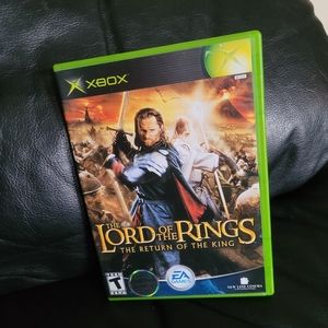 XBOX Lord of the Rings The Return of the King Video Game
